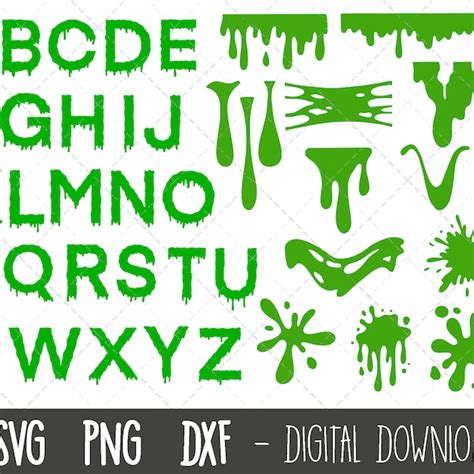 Slime Svg - Etsy