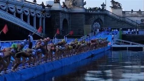 Em Primeiro Evento Teste Para Ol Mpiadas De Paris Rio Sena Recebe