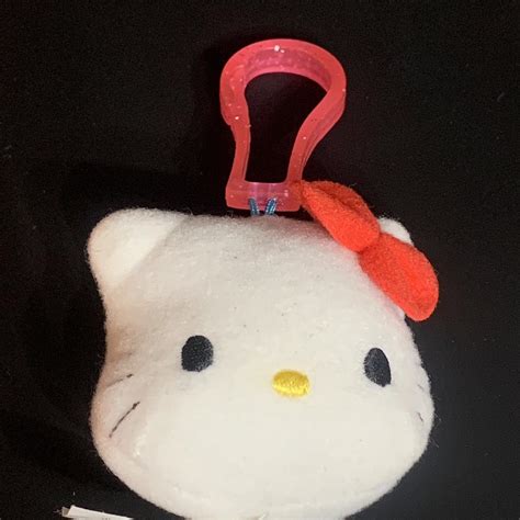 Hello Kitty Plush McDonalds Keychain Toy. 2001.... - Depop