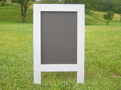 Sandwich Board Sign Outdoor Chalkboard 25x38 Etsy