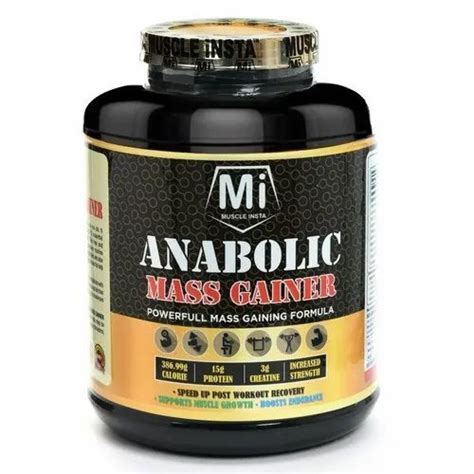 Muscle Insta Anabolic Mass Gainer 6lbs272kg Packaging Type Jar At Rs 3699jar In New Delhi