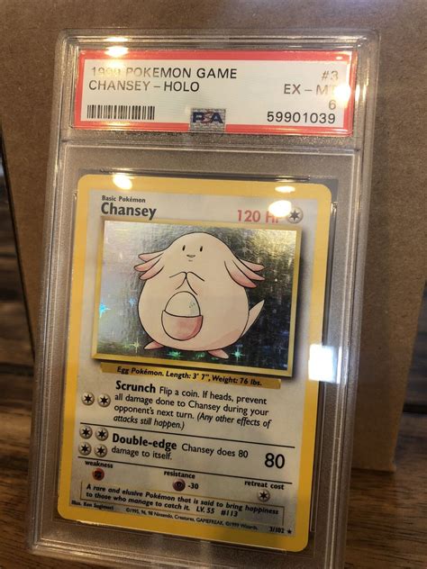 Pokemon Chansey Holo Wotc Psa Graded Iconic Wotc Base