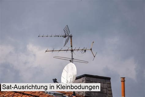 ᐅ Satellitenschüssel in Kleinbodungen montieren und ausrichten