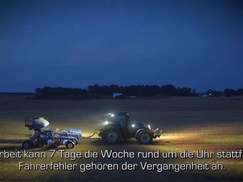 German New Holland NHDrive Concept Autonomous Tractor Video