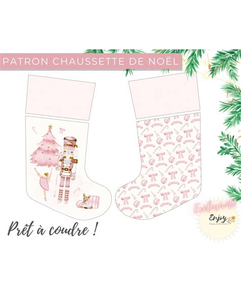 Panneau Chaussette de Noël Casse Noisette Bébé Enfant