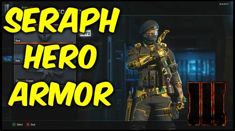 Gold Hero Armor The Seraph Youtube