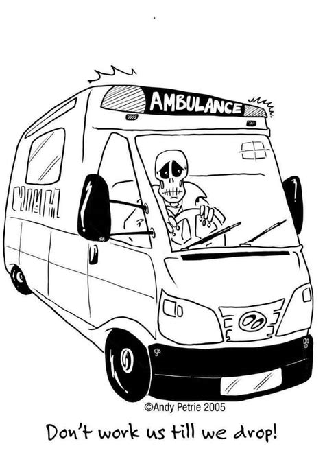 Coloriage Ambulance Transport Dessin Colorier