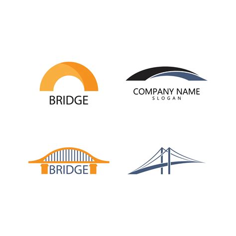 Bridge Logo Template 19132536 Vector Art at Vecteezy