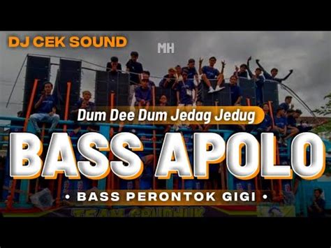 Dj Cek Sound Dum Dee Dum Jedag Jedug Full Bass Youtube