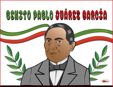 Benito Juárez Para Colorear