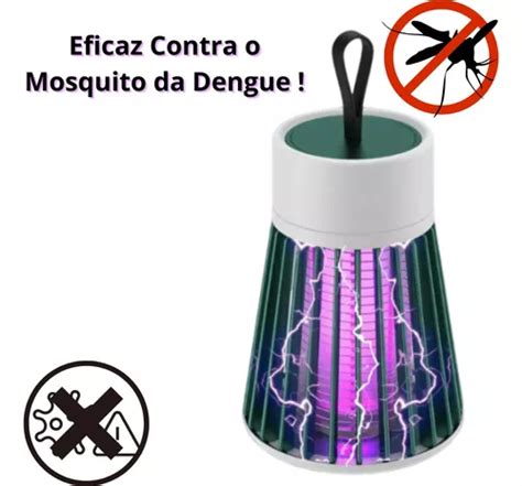 Repelente Mata Mosquito Dengue Led Uv Usb Pernilongo Insetos