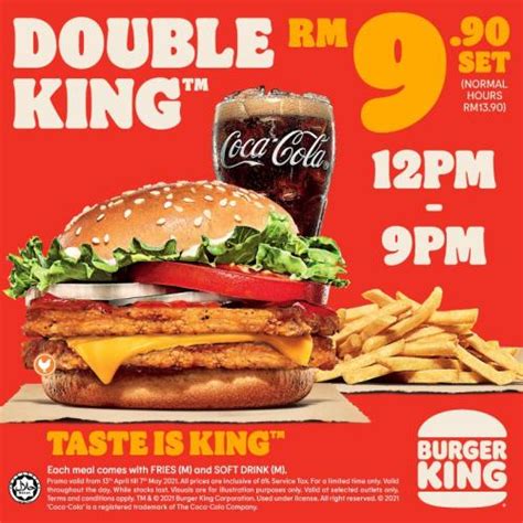 Burger King Double King Ramadan Promotion April May