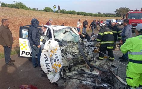 Policial Morre Em Rodovia Após Bater Sua Viatura Na Traseira De