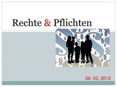 Ppt Rechte And Pflichten Powerpoint Presentation Free Download Id