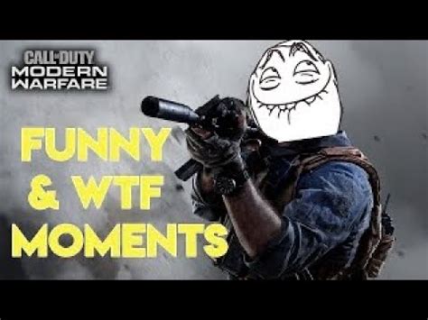 Call Of Duty Modern Warfare Wtf Funny Moments Youtube