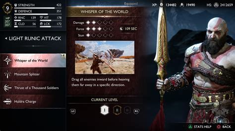 God Of War Ragnarok All Light Runic Attacks Locations And Upgrades