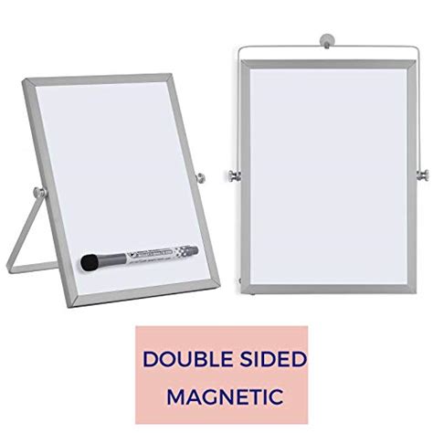 Aelfox 9 X 7 Inch Desktop Dry Erase Board Small Whiteboard With Stand