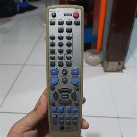 Jual REMOTE REMOT DVD COMPO LG TOMBOL POWER WARNA MERAH ORIGINAL ASLI