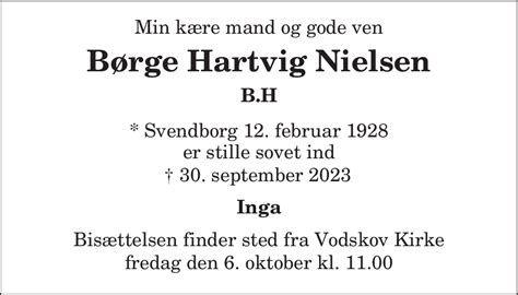 D Dsannonce For B Rge Hartvig Nielsen Nordjyske Dk