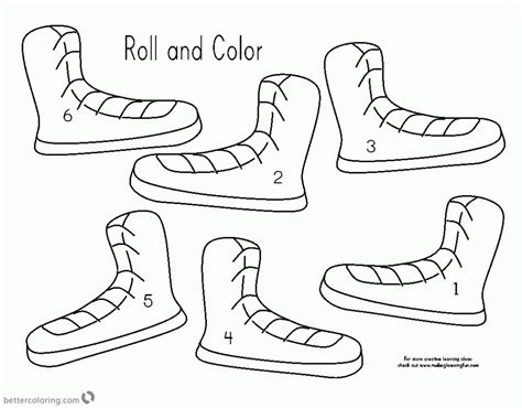 Pete the Cat Coloring Pages Color the Shoes - Free Printable Coloring Pages