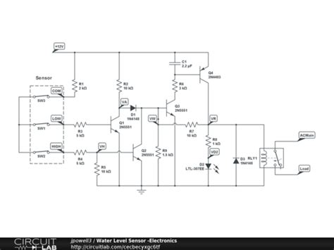 Water Level Sensor -Electronics - CircuitLab