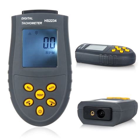 Non Contact Laser Tachometer Digital Display Tachometer Photoelectric