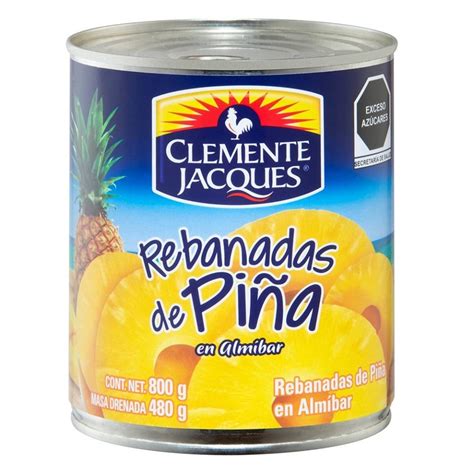 Piña En Almíbar Clemente Jacques En Rebanadas 800 G Walmart