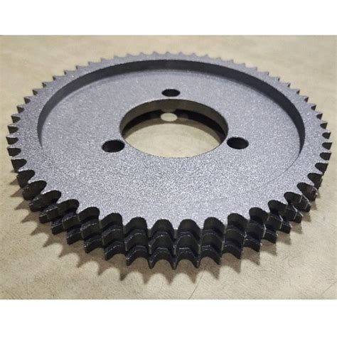 Forged 55 Teeth Cast Iron Chain Sprocket Wheel For Harvesting