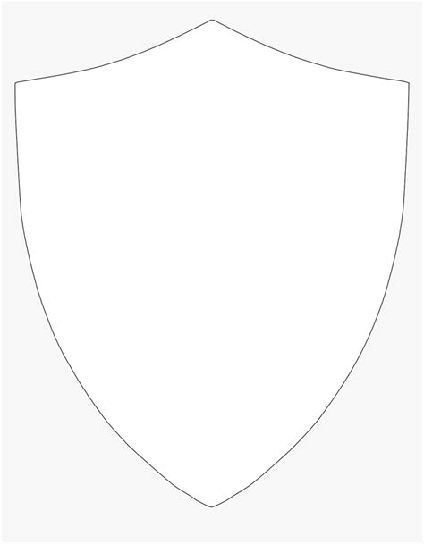 Shield Armor Coat Free Picture - Logo Perisai Putih Polos, HD Png Download - kindpng