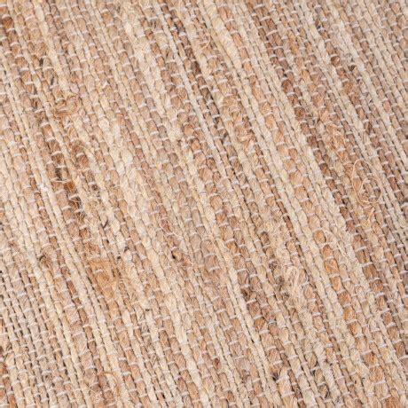 Alfombra Yute Y Algodon Natural Beige Malawi Divino