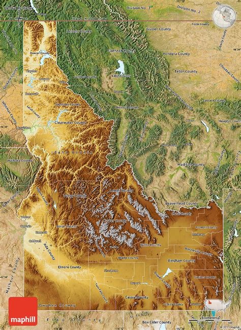 Map Of Idaho Idaho Map Map Of Idaho Idaho Mountains Images