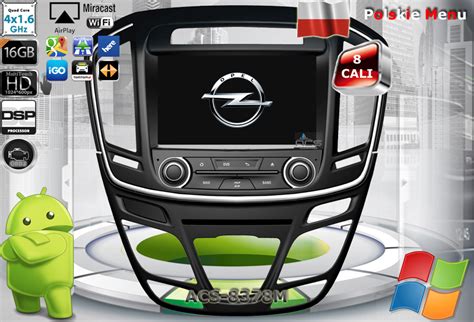 Radio Dedykowane Opel Insignia 2014r Android 4 4 4 CPU 4x1 6GHz Ram