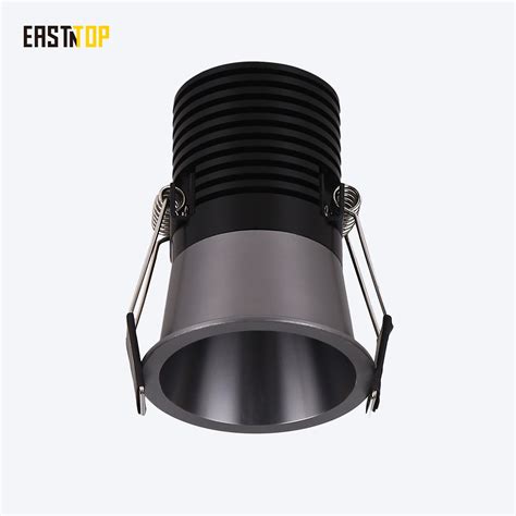 Modern Round Aluminum Fixtures Recessed Cob Spot Light For Household