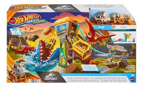 Pista Hot Wheels City Racerverse Jurassic World Dinossauro Frete Gr Tis