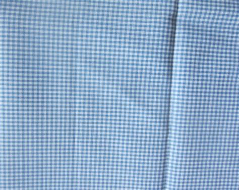 Gingham Fabric Vintage Blue Gingham Fabric Blue And White Checked