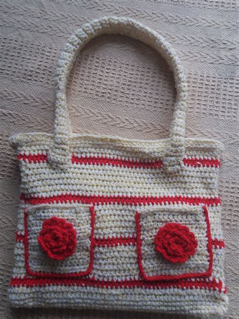 Knit and crochet: Crochet shoulder bag