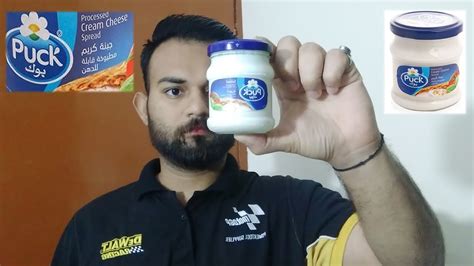 Puck Cheese Creamy Cheese Spread Unpacking And Review 140 Gm Puck Cream Cheese Spread