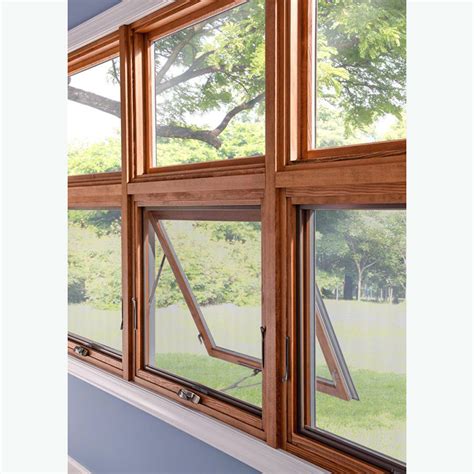 Casement Low E Energy Efficient Windows Wood Double Glazed Aluminum