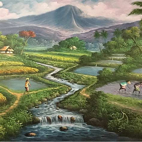 Detail Gambar Pemandangan Alam Sawah Koleksi Nomer 10