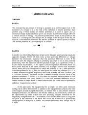 Understanding Electric Field Lines In Physics Course Hero