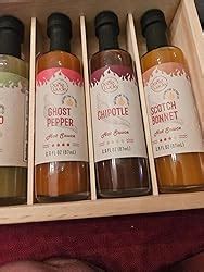 Amazon Hot Sauce Gift Set 9 Pack Hot Sauce Variety Pack In Premium Wooden Box Great