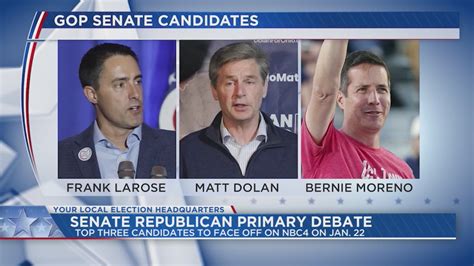 Nbc4 To Host Senate Republican Primary Debate Nbc4 Wcmh Tv