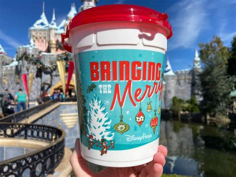 New Holiday Popcorn Bucket is ‘Bringing the Merry’ to Disneyland ...