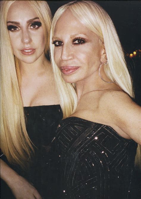 Donatella Versace Lady Gaga