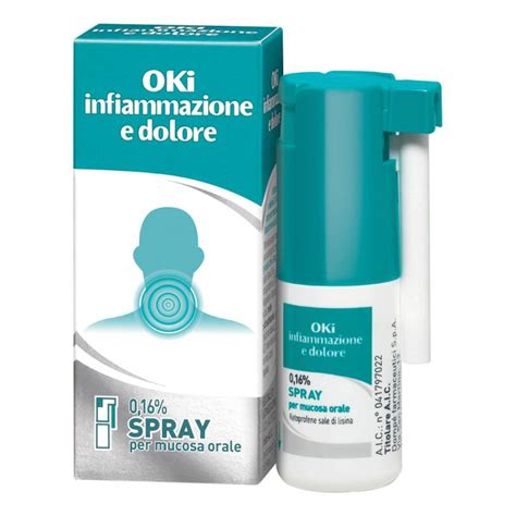 Oki Infiammazione E Dolore Spray 15 Ml