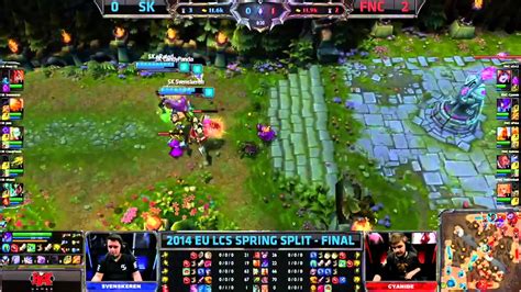 Fnc Vs Sk Eu Lcs Spring Playoffs Finals Game Fnatic Vs Sk Gaming Vod