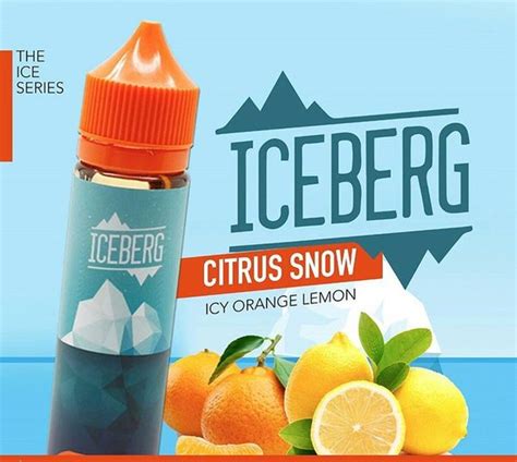 Jual Iceberg Citrus Snow 60ml 3mg Premium Liquid Vape Vapor Lokal