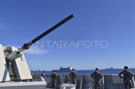 Sea Phase Multilateral Naval Exercise Komodo 2023 ANTARA Foto