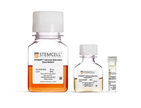 STEMCELL Technologies STEMdiff Astrocyte Maturation Kit 1 Kit Medios