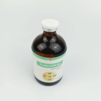 Veterinary Injectable Drugs Antibiotic Tilmicosin Injection Ml For